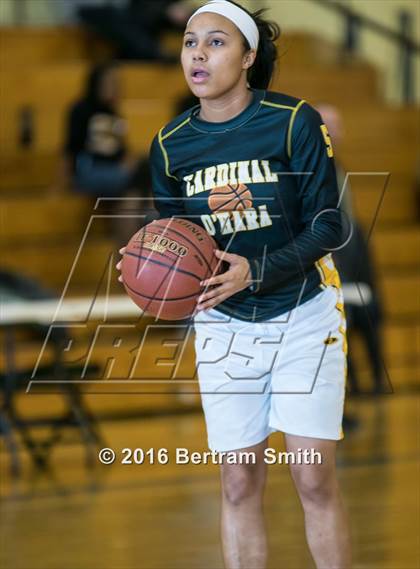 Thumbnail 1 in Cardinal O'Hara vs. Mount Mercy Academy (Monsignor Martin Class A Semifinal) photogallery.