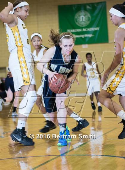 Thumbnail 2 in Cardinal O'Hara vs. Mount Mercy Academy (Monsignor Martin Class A Semifinal) photogallery.