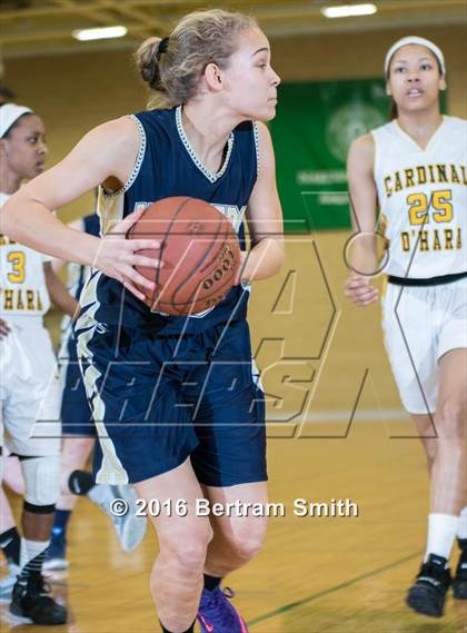Thumbnail 2 in Cardinal O'Hara vs. Mount Mercy Academy (Monsignor Martin Class A Semifinal) photogallery.