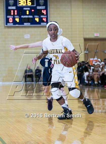 Thumbnail 3 in Cardinal O'Hara vs. Mount Mercy Academy (Monsignor Martin Class A Semifinal) photogallery.