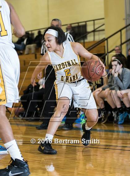 Thumbnail 2 in Cardinal O'Hara vs. Mount Mercy Academy (Monsignor Martin Class A Semifinal) photogallery.