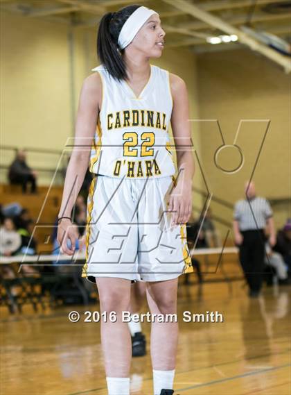 Thumbnail 3 in Cardinal O'Hara vs. Mount Mercy Academy (Monsignor Martin Class A Semifinal) photogallery.