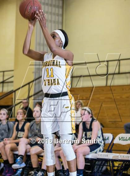 Thumbnail 1 in Cardinal O'Hara vs. Mount Mercy Academy (Monsignor Martin Class A Semifinal) photogallery.