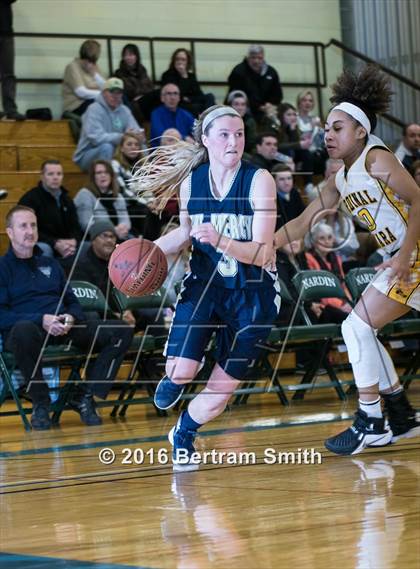 Thumbnail 1 in Cardinal O'Hara vs. Mount Mercy Academy (Monsignor Martin Class A Semifinal) photogallery.