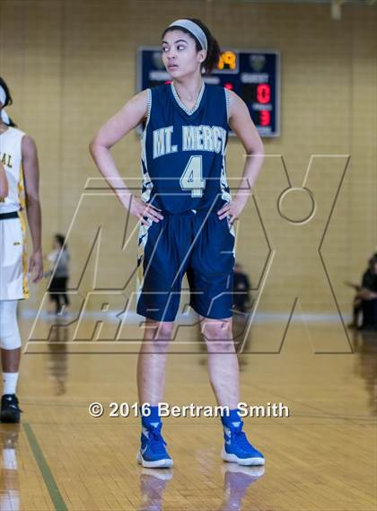 Thumbnail 3 in Cardinal O'Hara vs. Mount Mercy Academy (Monsignor Martin Class A Semifinal) photogallery.