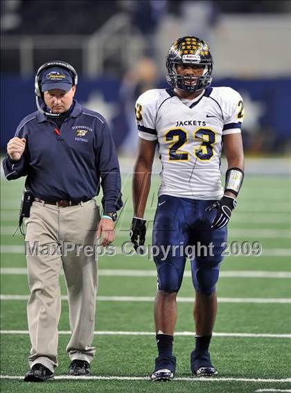 Thumbnail 2 in Stephenville vs. Aledo (Texas 4A Division II Region I Playoffs) photogallery.