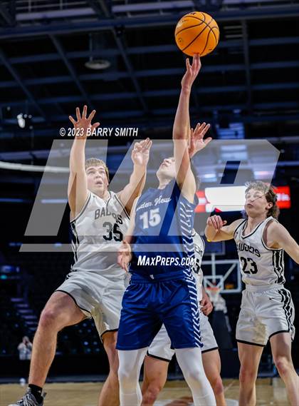 Thumbnail 3 in Golden View Classical Academy vs. Simon (CHSAA 2A Great 8) photogallery.