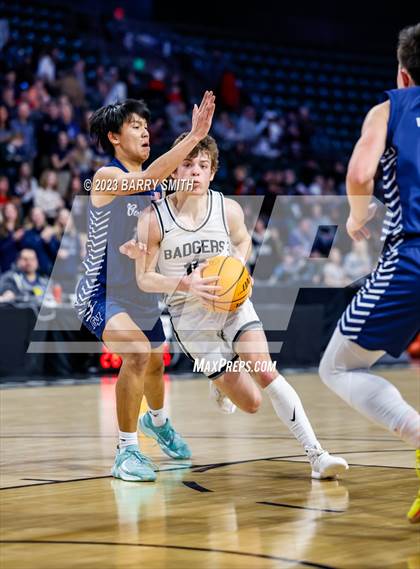 Thumbnail 2 in Golden View Classical Academy vs. Simon (CHSAA 2A Great 8) photogallery.