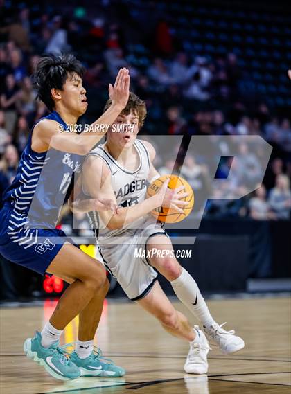 Thumbnail 1 in Golden View Classical Academy vs. Simon (CHSAA 2A Great 8) photogallery.