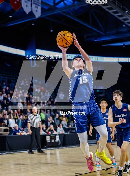 Thumbnail 1 in Golden View Classical Academy vs. Simon (CHSAA 2A Great 8) photogallery.