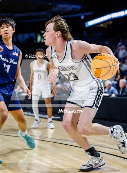 Thumbnail 2 in Golden View Classical Academy vs. Simon (CHSAA 2A Great 8) photogallery.
