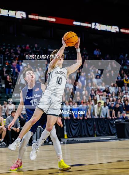 Thumbnail 1 in Golden View Classical Academy vs. Simon (CHSAA 2A Great 8) photogallery.