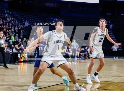 Thumbnail 1 in Golden View Classical Academy vs. Simon (CHSAA 2A Great 8) photogallery.