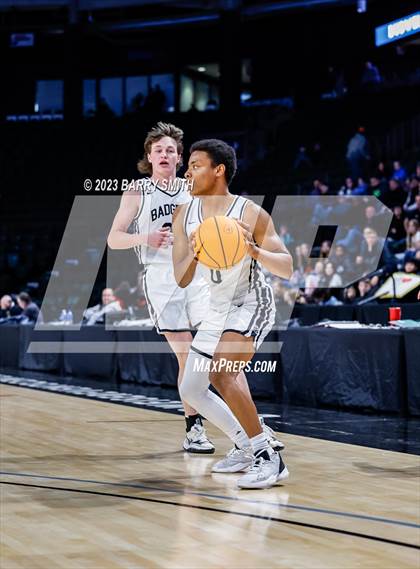 Thumbnail 1 in Golden View Classical Academy vs. Simon (CHSAA 2A Great 8) photogallery.