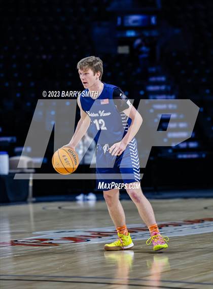 Thumbnail 1 in Golden View Classical Academy vs. Simon (CHSAA 2A Great 8) photogallery.