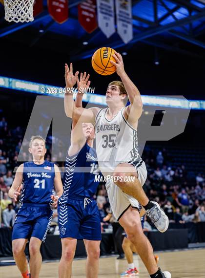 Thumbnail 2 in Golden View Classical Academy vs. Simon (CHSAA 2A Great 8) photogallery.