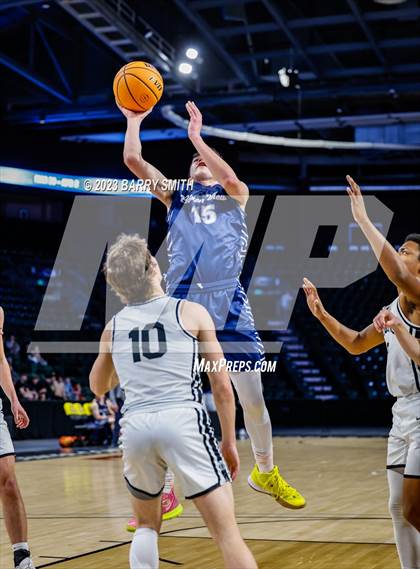 Thumbnail 1 in Golden View Classical Academy vs. Simon (CHSAA 2A Great 8) photogallery.