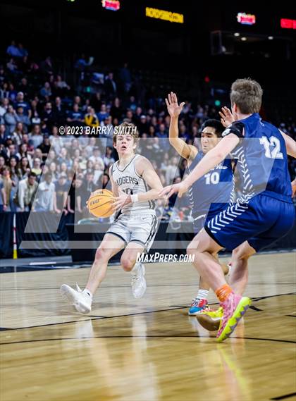 Thumbnail 3 in Golden View Classical Academy vs. Simon (CHSAA 2A Great 8) photogallery.