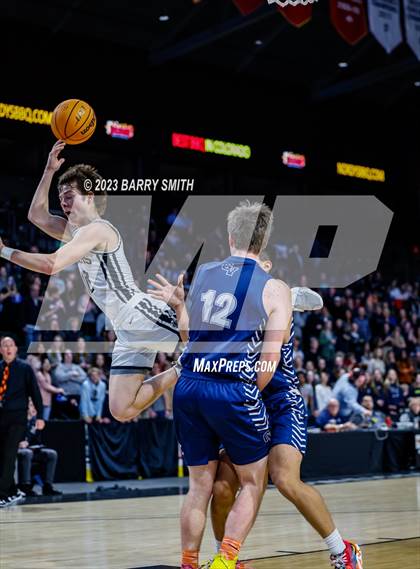 Thumbnail 2 in Golden View Classical Academy vs. Simon (CHSAA 2A Great 8) photogallery.