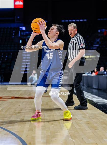 Thumbnail 1 in Golden View Classical Academy vs. Simon (CHSAA 2A Great 8) photogallery.