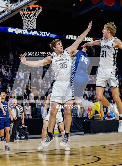Thumbnail 2 in Golden View Classical Academy vs. Simon (CHSAA 2A Great 8) photogallery.
