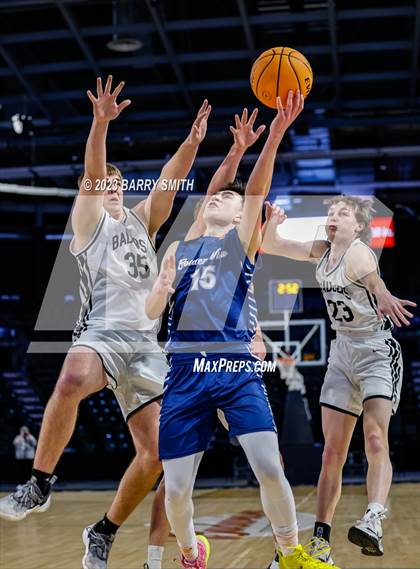 Thumbnail 2 in Golden View Classical Academy vs. Simon (CHSAA 2A Great 8) photogallery.