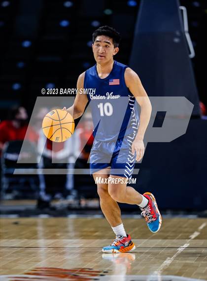 Thumbnail 2 in Golden View Classical Academy vs. Simon (CHSAA 2A Great 8) photogallery.