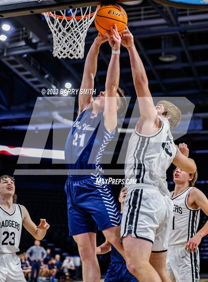 Thumbnail 2 in Golden View Classical Academy vs. Simon (CHSAA 2A Great 8) photogallery.