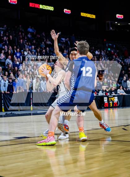 Thumbnail 3 in Golden View Classical Academy vs. Simon (CHSAA 2A Great 8) photogallery.