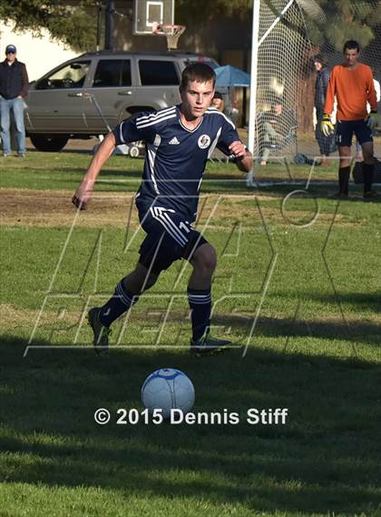 Thumbnail 3 in Trinity Prep @ Sacramento Country Day (CIF SJS Playoff) photogallery.