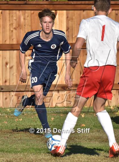Thumbnail 3 in Trinity Prep @ Sacramento Country Day (CIF SJS Playoff) photogallery.