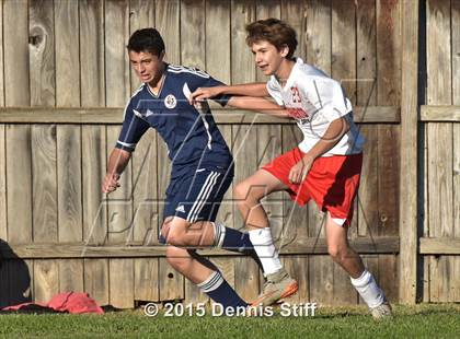 Thumbnail 2 in Trinity Prep @ Sacramento Country Day (CIF SJS Playoff) photogallery.