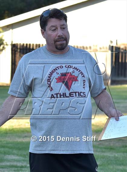 Thumbnail 3 in Trinity Prep @ Sacramento Country Day (CIF SJS Playoff) photogallery.