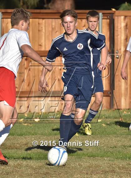 Thumbnail 1 in Trinity Prep @ Sacramento Country Day (CIF SJS Playoff) photogallery.