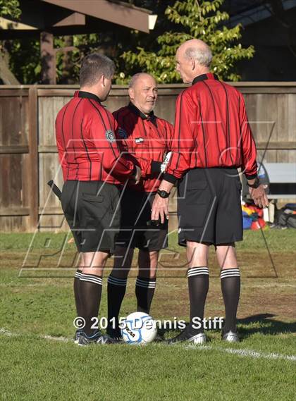 Thumbnail 1 in Trinity Prep @ Sacramento Country Day (CIF SJS Playoff) photogallery.