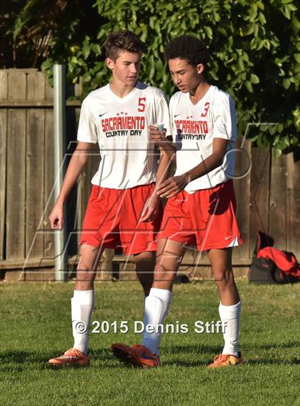 Thumbnail 3 in Trinity Prep @ Sacramento Country Day (CIF SJS Playoff) photogallery.
