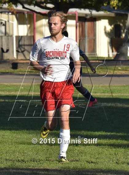 Thumbnail 3 in Trinity Prep @ Sacramento Country Day (CIF SJS Playoff) photogallery.
