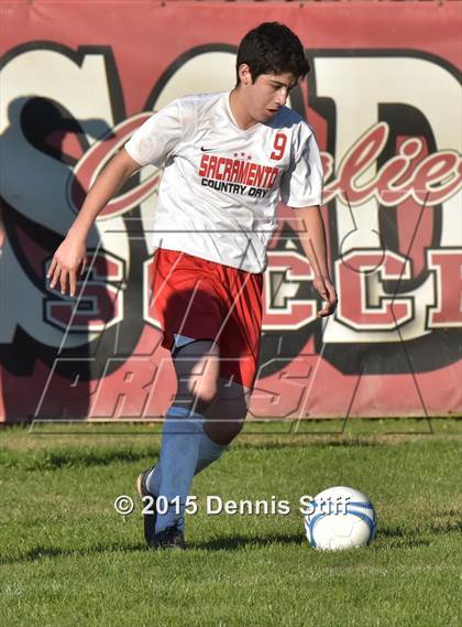 Thumbnail 1 in Trinity Prep @ Sacramento Country Day (CIF SJS Playoff) photogallery.