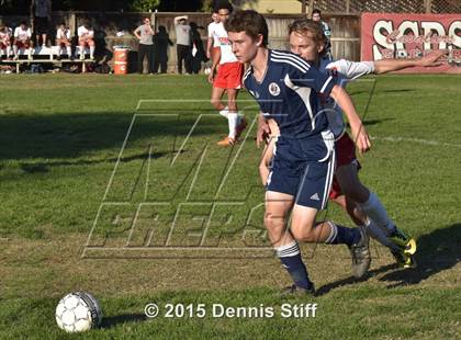 Thumbnail 1 in Trinity Prep @ Sacramento Country Day (CIF SJS Playoff) photogallery.