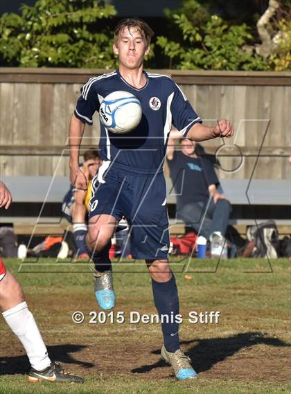 Thumbnail 1 in Trinity Prep @ Sacramento Country Day (CIF SJS Playoff) photogallery.
