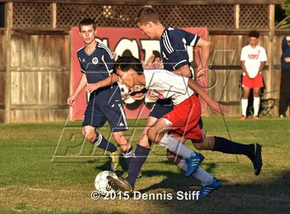 Thumbnail 2 in Trinity Prep @ Sacramento Country Day (CIF SJS Playoff) photogallery.