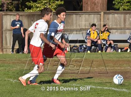 Thumbnail 1 in Trinity Prep @ Sacramento Country Day (CIF SJS Playoff) photogallery.