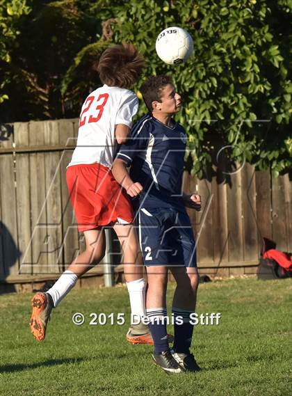 Thumbnail 1 in Trinity Prep @ Sacramento Country Day (CIF SJS Playoff) photogallery.