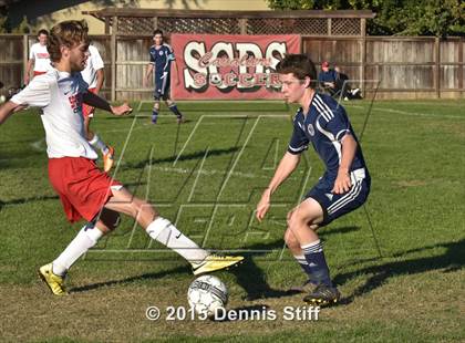 Thumbnail 2 in Trinity Prep @ Sacramento Country Day (CIF SJS Playoff) photogallery.