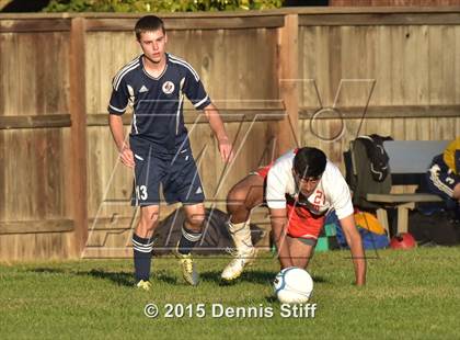 Thumbnail 3 in Trinity Prep @ Sacramento Country Day (CIF SJS Playoff) photogallery.