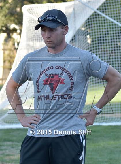 Thumbnail 2 in Trinity Prep @ Sacramento Country Day (CIF SJS Playoff) photogallery.