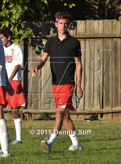 Thumbnail 1 in Trinity Prep @ Sacramento Country Day (CIF SJS Playoff) photogallery.