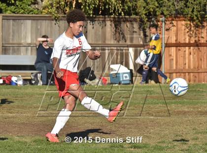 Thumbnail 2 in Trinity Prep @ Sacramento Country Day (CIF SJS Playoff) photogallery.