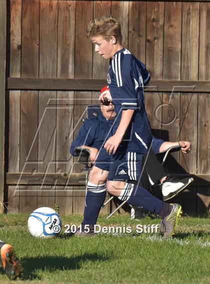 Thumbnail 2 in Trinity Prep @ Sacramento Country Day (CIF SJS Playoff) photogallery.