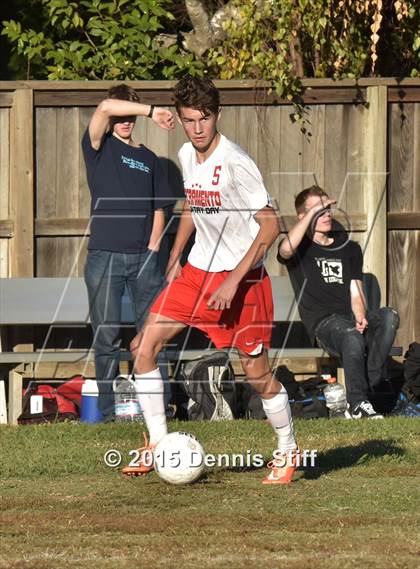 Thumbnail 1 in Trinity Prep @ Sacramento Country Day (CIF SJS Playoff) photogallery.